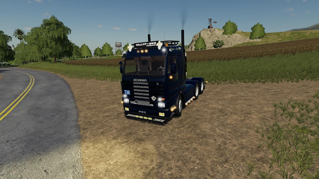 BAIXAR SCANIA 143 6 × 4 v1.0 Farming simulator 19