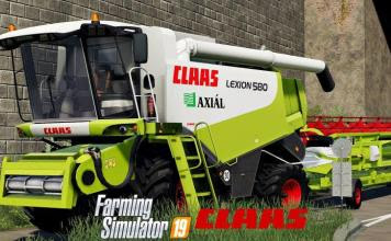 DOWNLOAD CLAAS LEXION 580- FARMING SIMULATOR 19 MOD