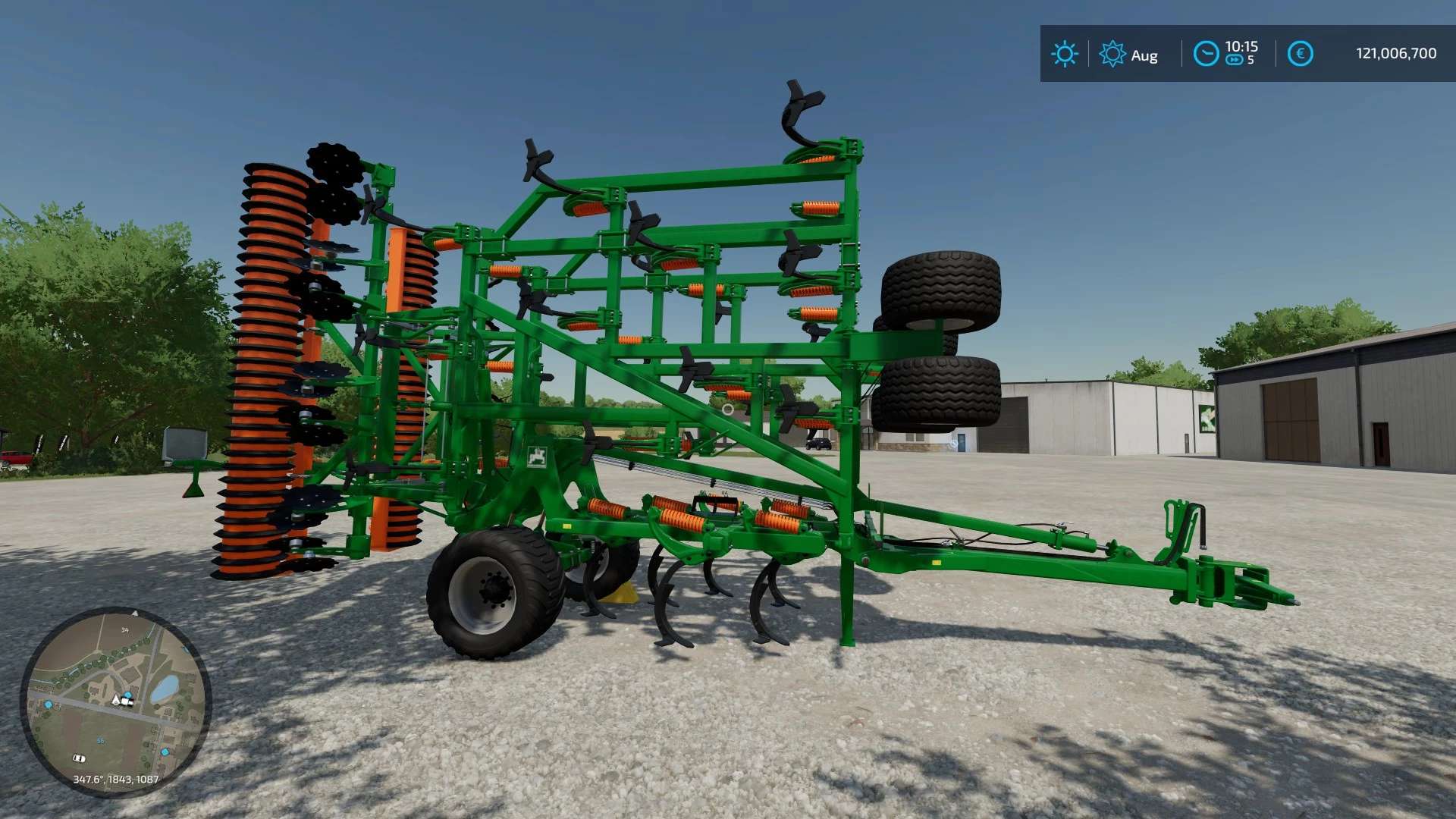 Amazone Cenius 8003-2TX Super v1.0 FS22