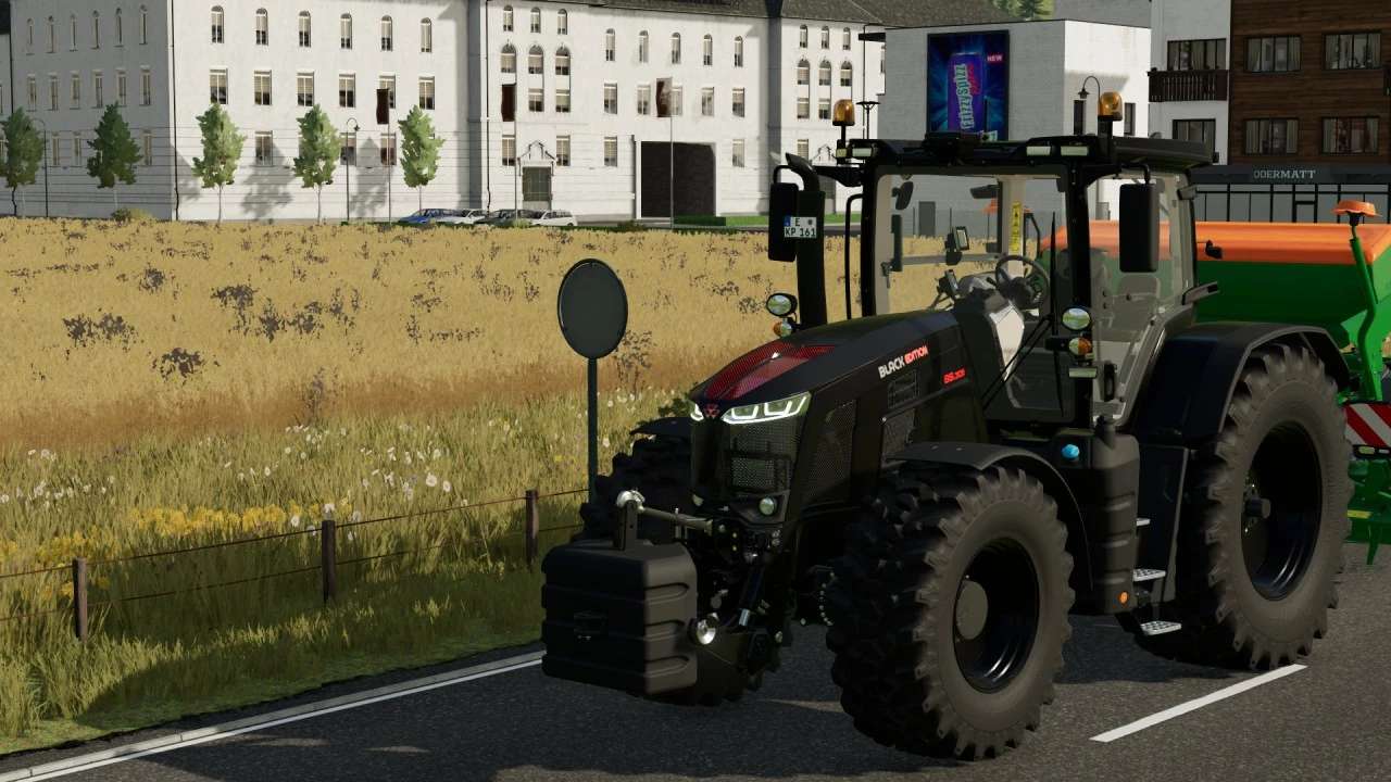 Massey Ferguson 8S Black Edition v1.0 FS22