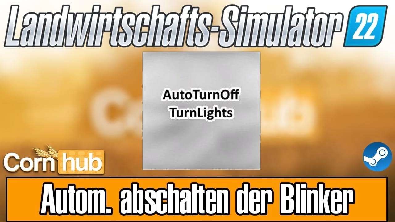 Desligar automaticamente as luzes v1.0 FS22