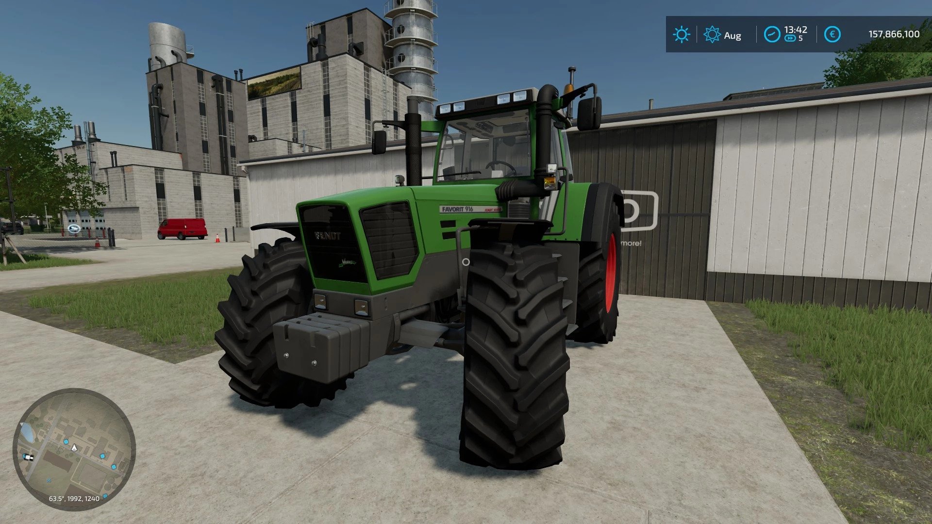 FS22 mod Fendt 900 Favorit Vario ME v1.0