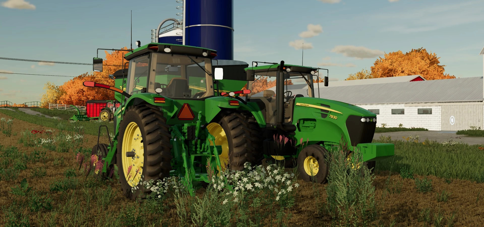 FS22 Mod -John Deere 7030 2wd v1.0