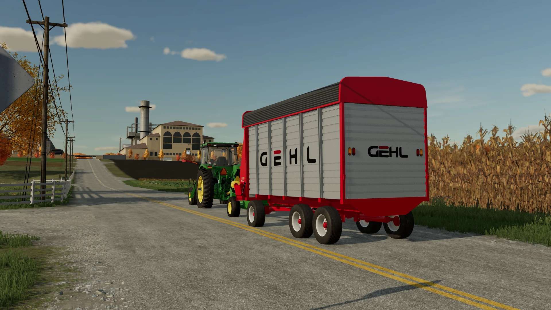 FS22 Mod Gehl Chopper Boxes v1.0