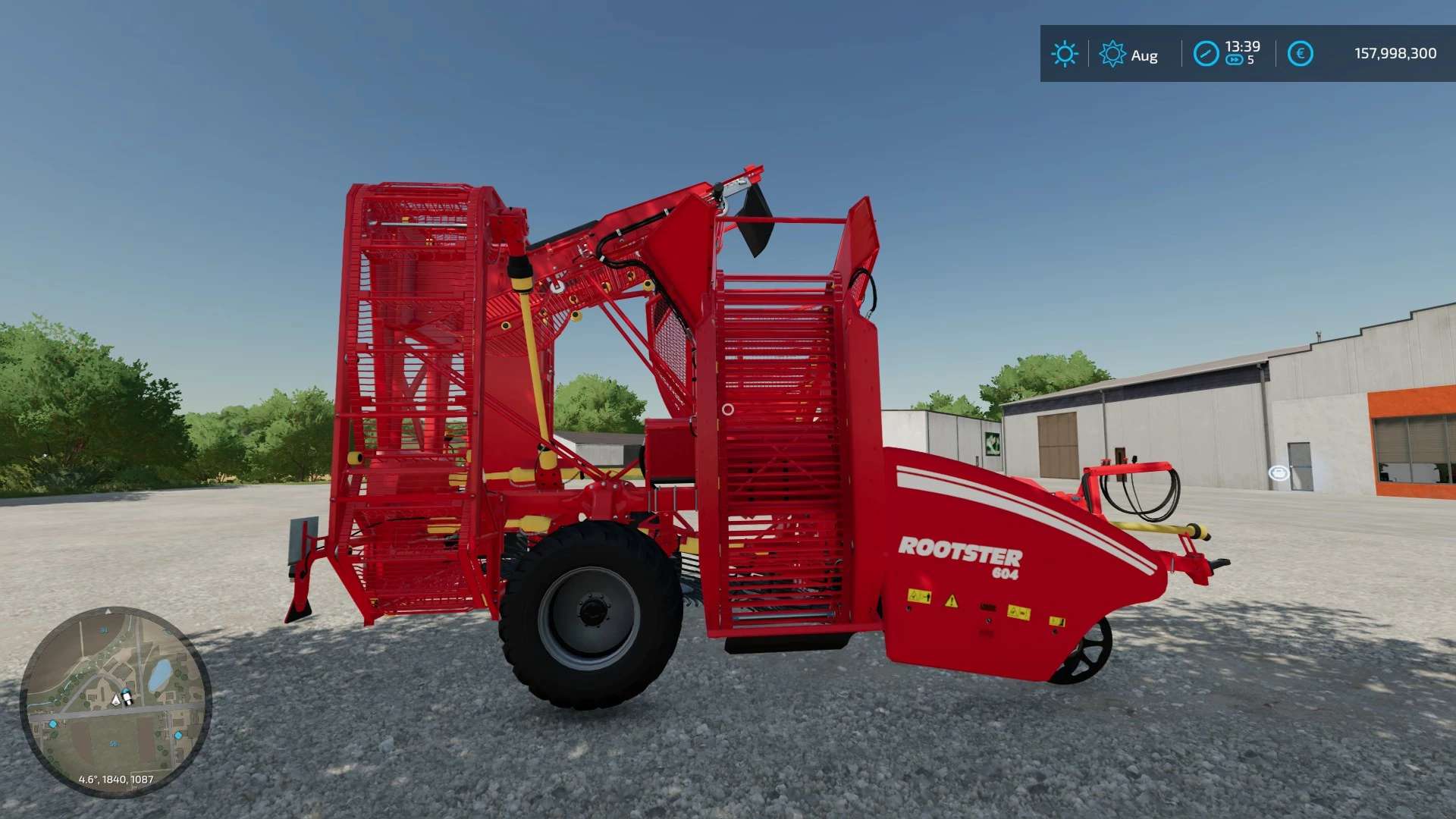 FS22 Grimme Rootster 604 Super por Eiks v1.0