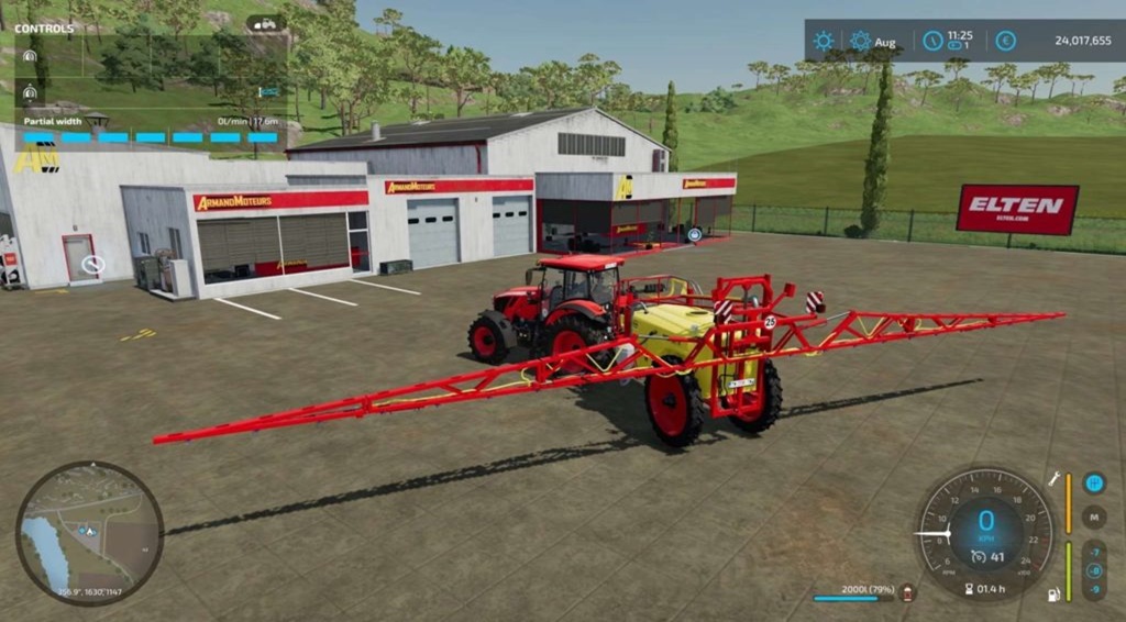 FS22 UNIA PILMET REX 2518 v1.0