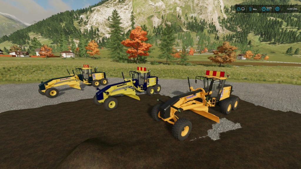 Komatsu GD-655 Motor Grader V1.0.0.0