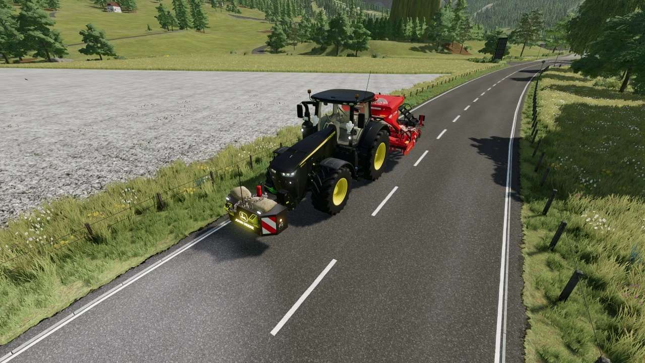 John Deere 8r Series Black Edition v1.0 FS22