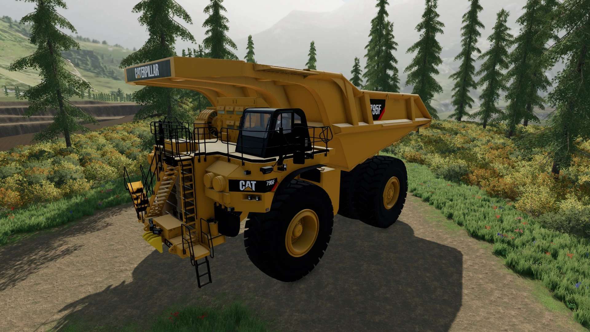 Cat 795 Fac v1.0.0.0 – FS22 Mod