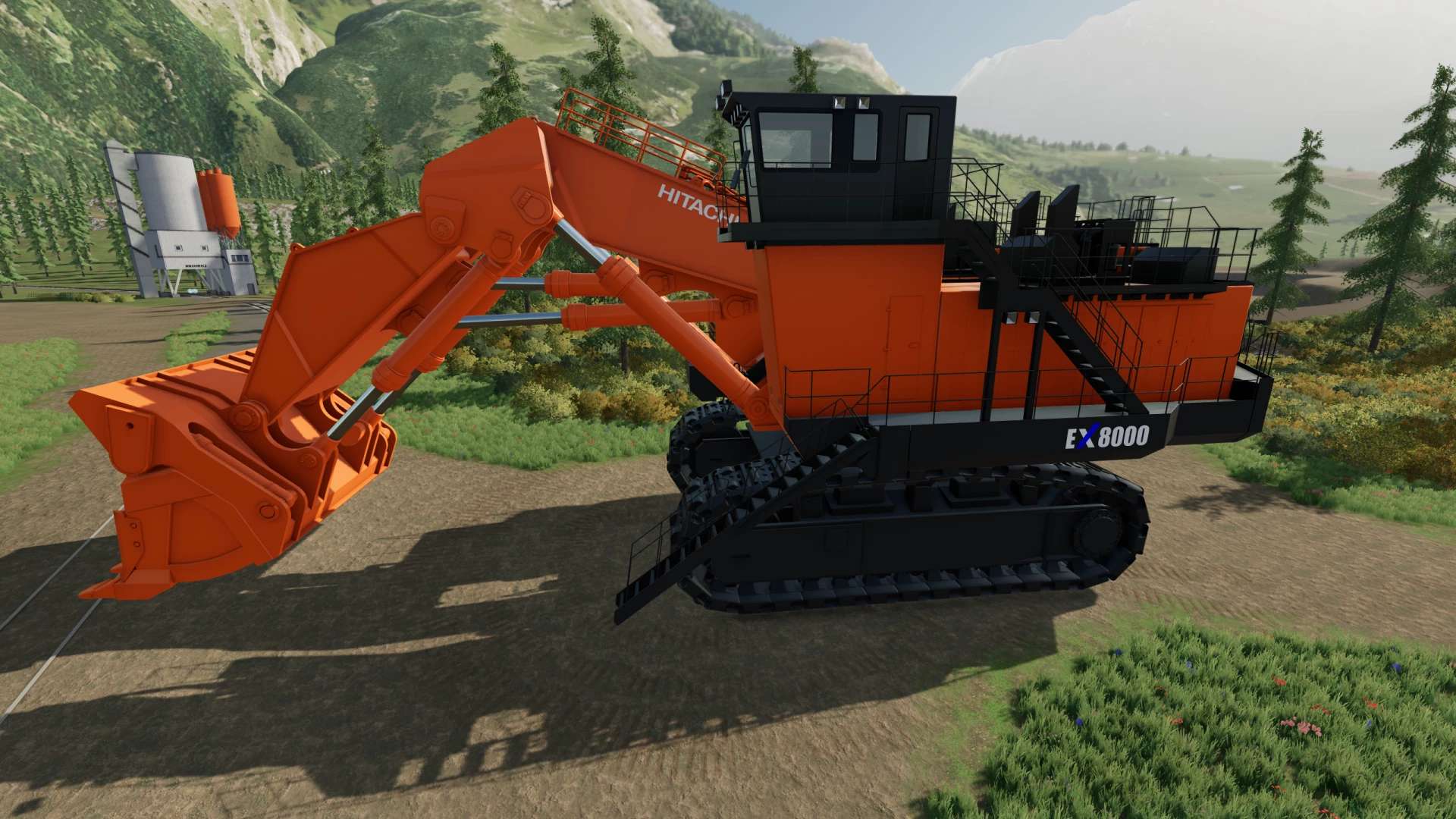 Hitachi 8000 EX v1.0.0.0 – FS22 Mod