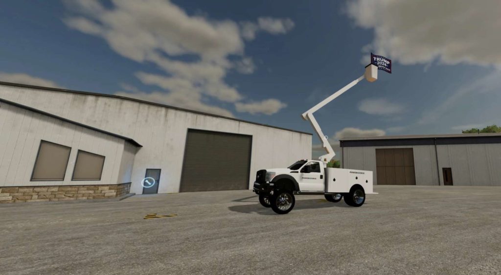 F550 bucket truck v1.0.0.0 – FS22 Mod