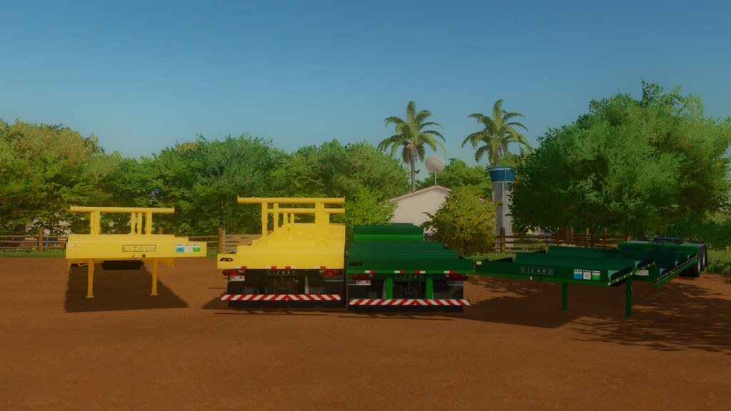 FS22 Trailer Bi-train Autoload para Algodão e Fardos PC e Console