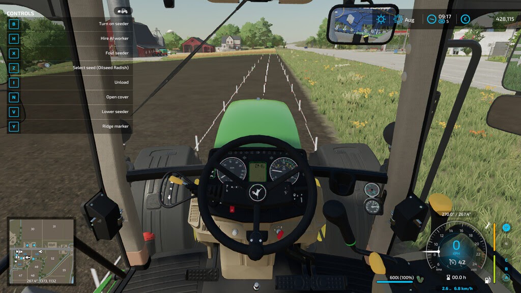 FS22 Complemento de controle de veículo PC v1.1.0.0