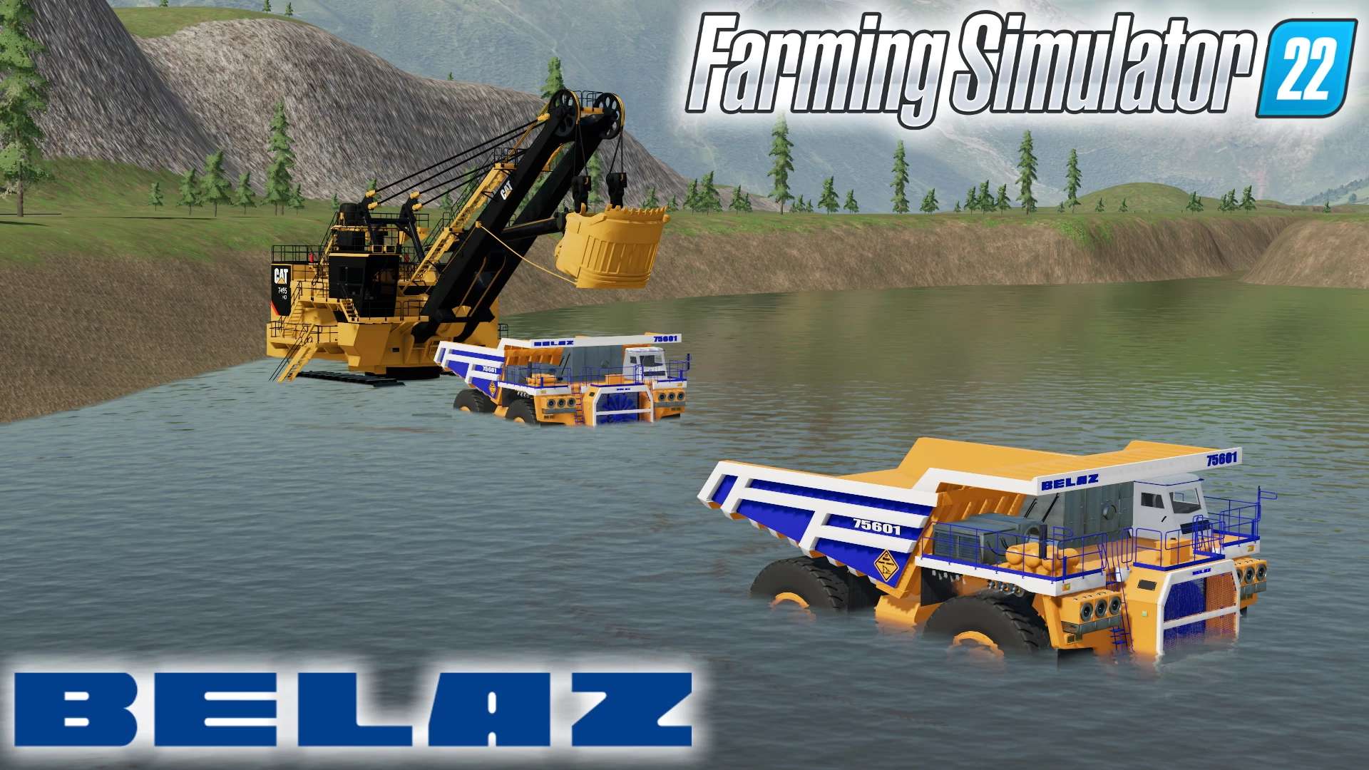 Caminhão de Mineração Belaz 75601 V1.0.0.0