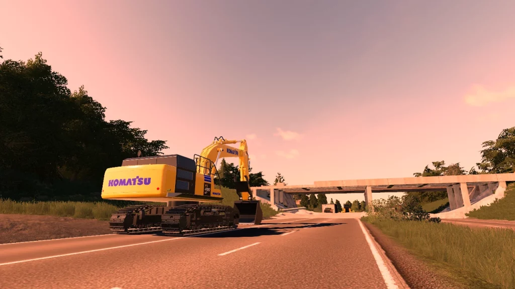 GRANDE ESCAVADORA KOMATSU V1.0