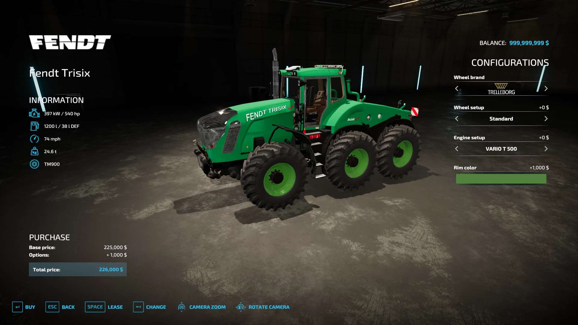 Trator Fendt Trisix V1.0.0.0