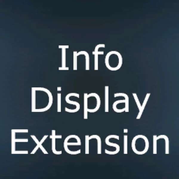 Info Display Extension v1.1.2