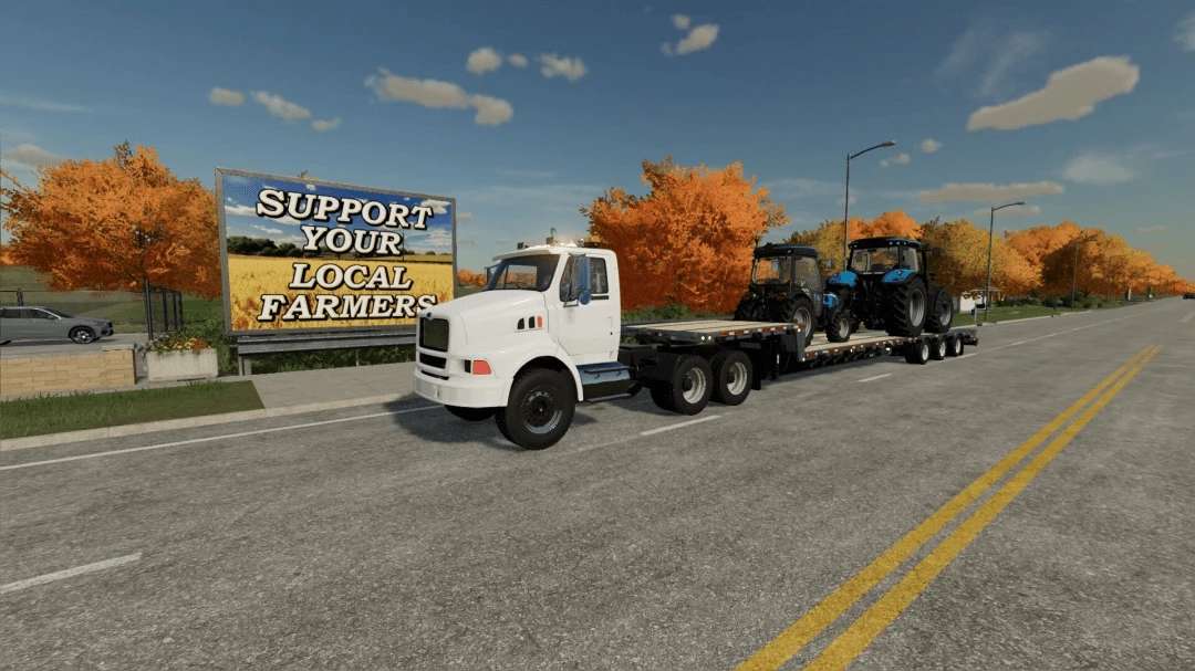 Ford Louisville semi v1.1.0.0 – FS22 Mod