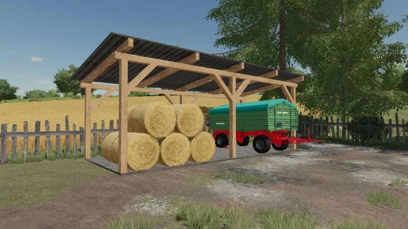 GALPÃO DE MADEIRA v1.0.0.0 – Mod FS22