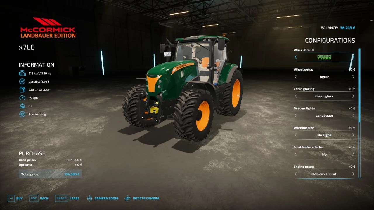 McCormick x7LE v1.0.0.0 – Mod FS22