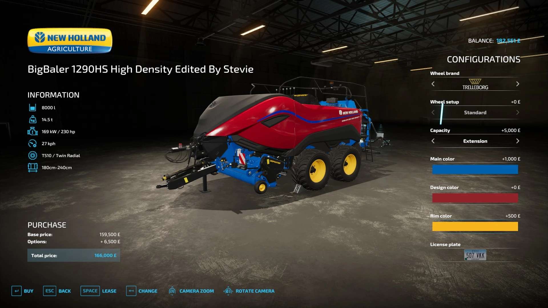 New Holland 1290HD por Stevie v1.0.0.0