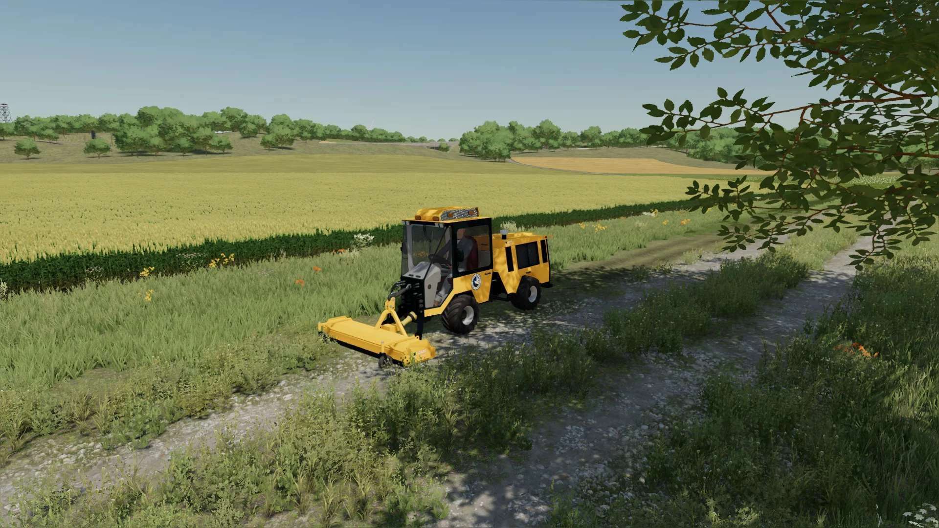 Trator de Calçada Municipal v1.0.0.0 – FS22 Mod