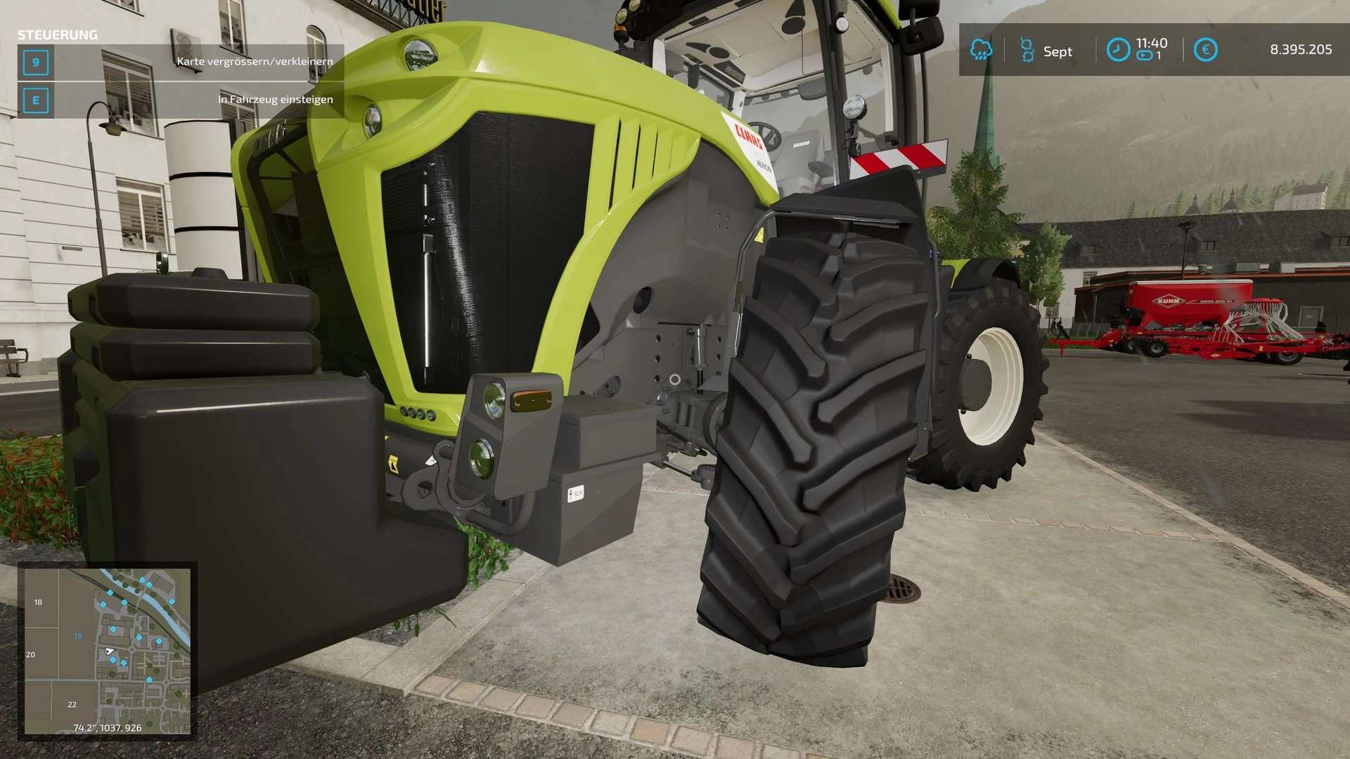 Claas Xerion 4500-5000 v1.1 – Mod FS22