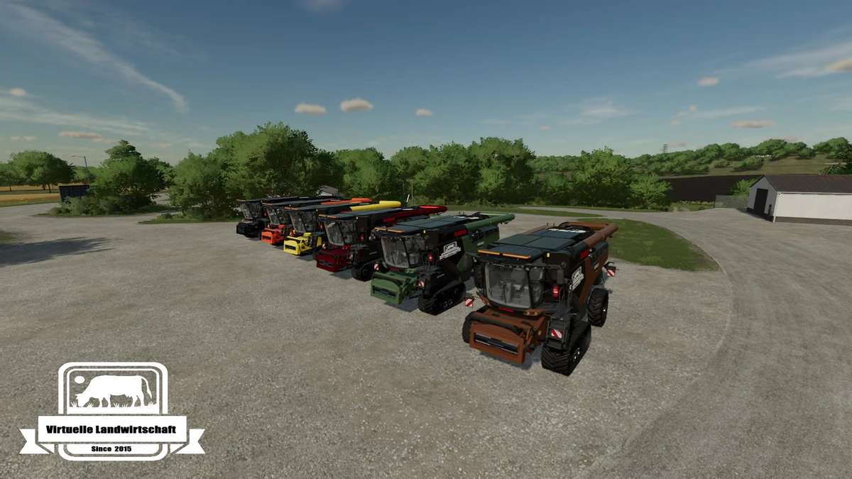 Classe Lexion 8000 VL (Agricultura Virtual LS22) v1.0.0.1