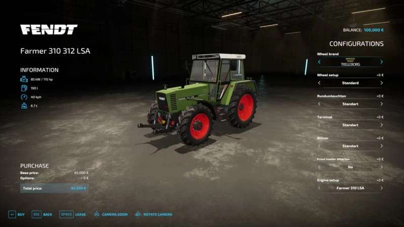 Fendt Farmer 310/312 LSA Turbomatics v1.0.0.0