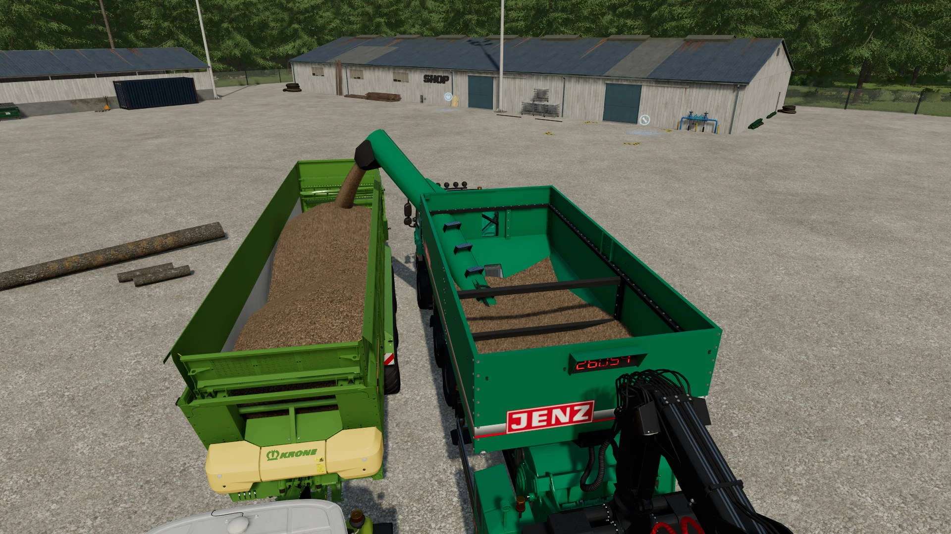 Triturador de madeira Jenz v1.0.0.0 – Mod FS22