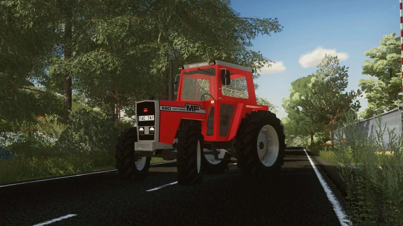 Massey Ferguson 590 v1.0.0.0 – Mod FS22