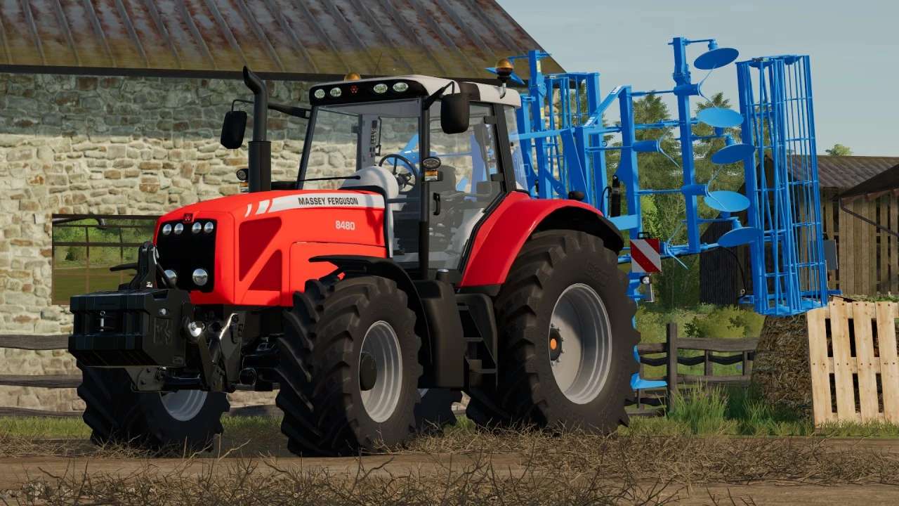 Massey Ferguson 8480 v1.0.0.1 – Mod FS22