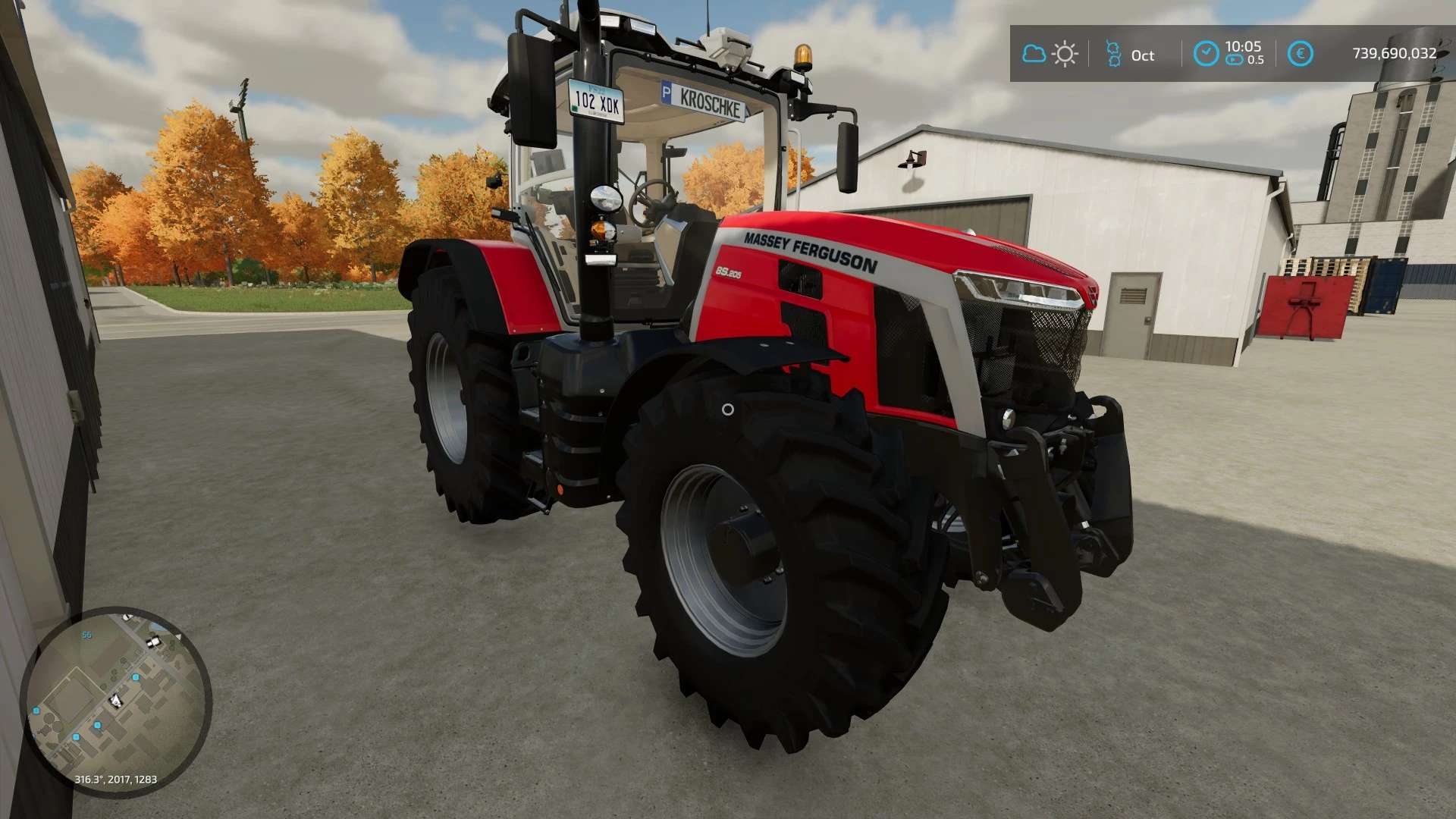 MF 8s LU v1.0.0.0 – Mod FS22