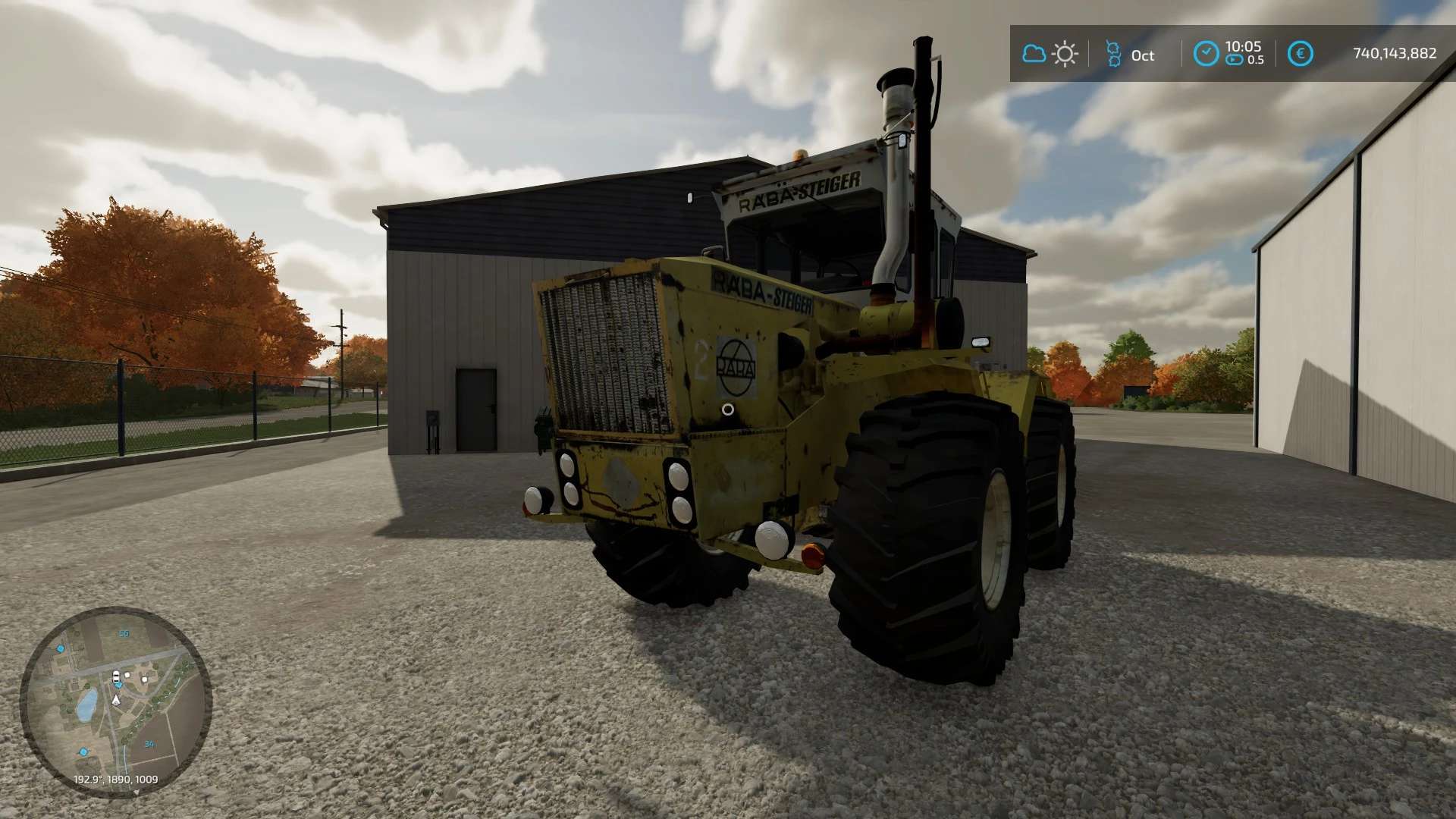 Raba Steiger 250 Mezogepv1.0.0.0 – Mod FS22