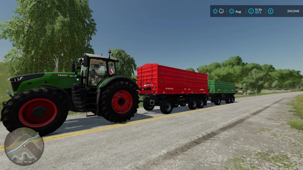 BRANTNER DD 24073 85.000 TONELADAS E 45.000 TONELADAS V6.0 – FS22 mod