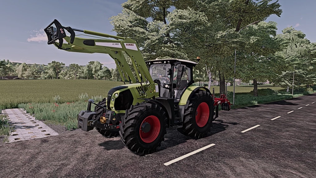 CLAAS ARION 600 & FL V1.5 – FS22 mod