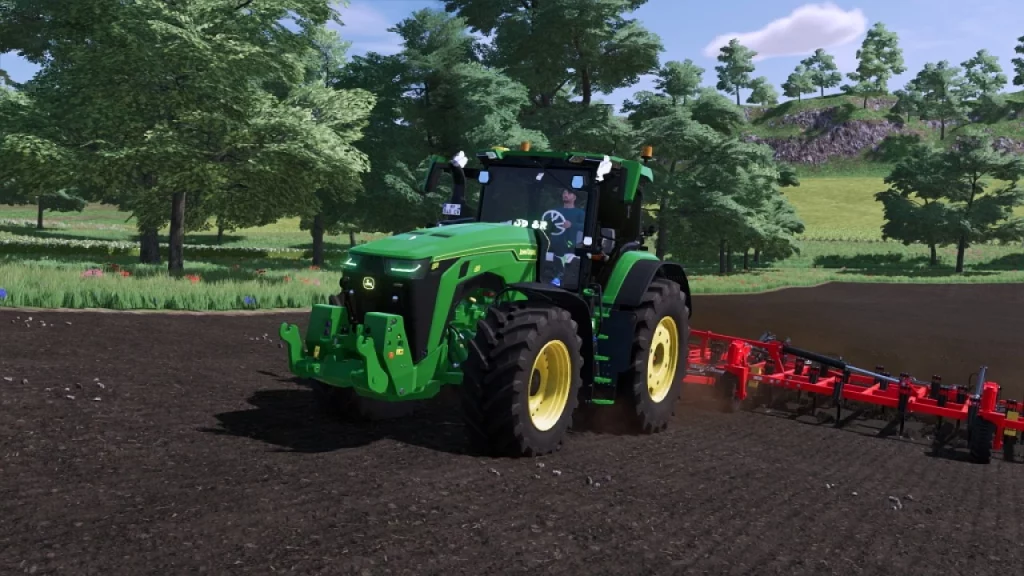 JOHN DEERE 8R DE MANÜNANA V1.0 – FS22 mod