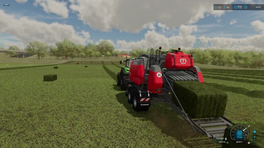 KRONE BIG PACK 1290 HDPVC V1.0 – FS22 mod