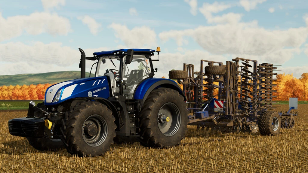 NEW HOLLAND T7 HD TIER4F V1.0 – FS22 mod