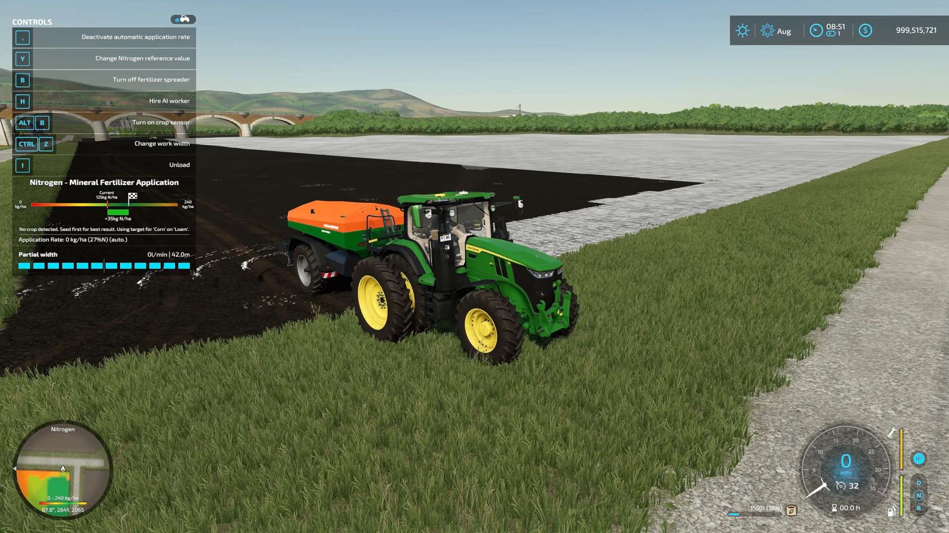 Preparado para Agricultura de Precisão Anidro v1.1.0.4