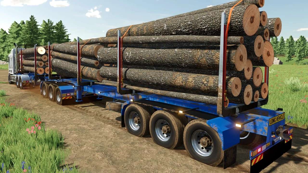 Trailers de registro australiano v1.1.0.0 – FS22 Mod