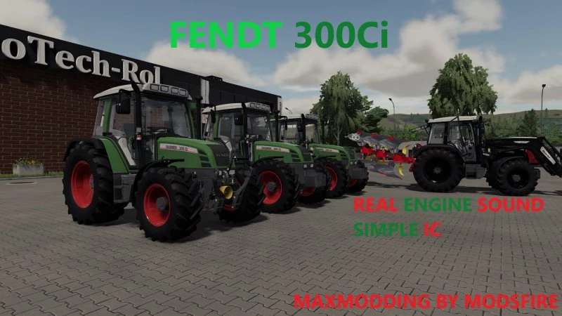 FENDT FARMER 300CI v1.0 – FS22 Mod