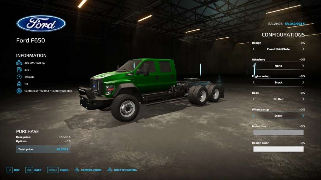 Ford F750 v1.0.0.0 – Mod FS22