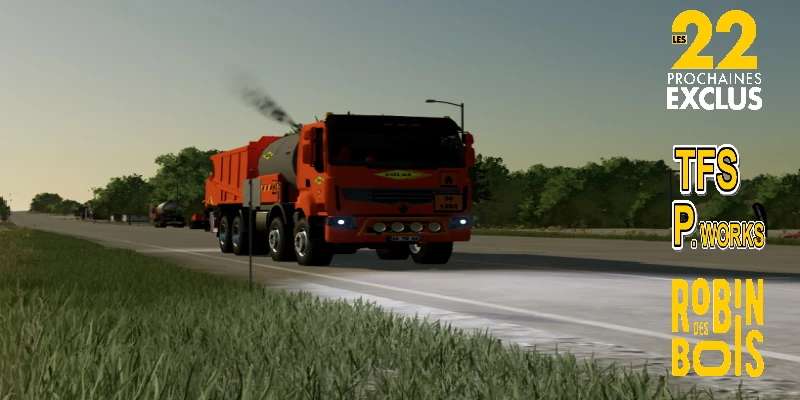 LANDER 8X4 GRAVELTRUCK v1.0.0.0 – Mod FS22