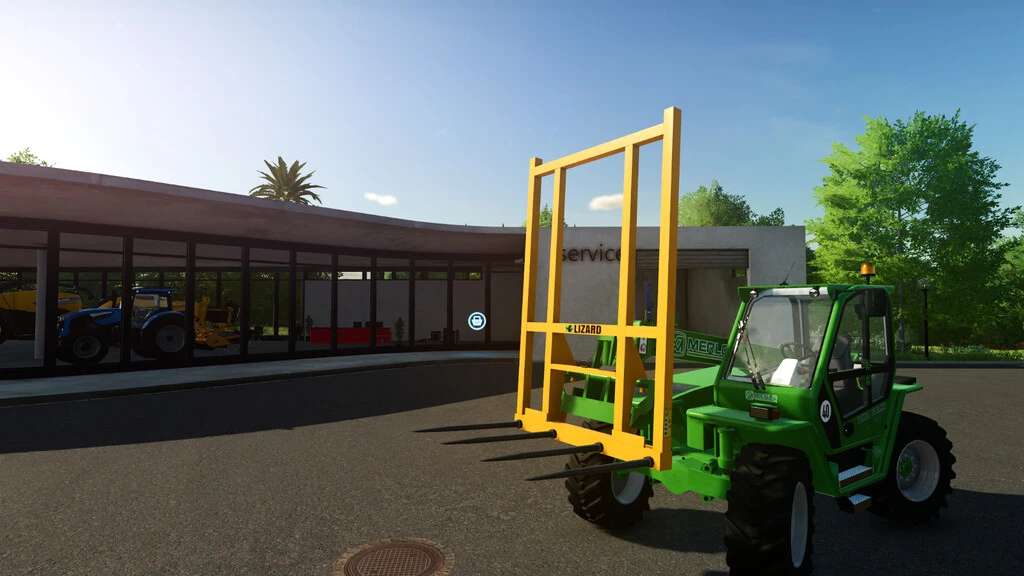 Garfo de Fardos de Lagarto v1.0.0.0 – Mod FS22