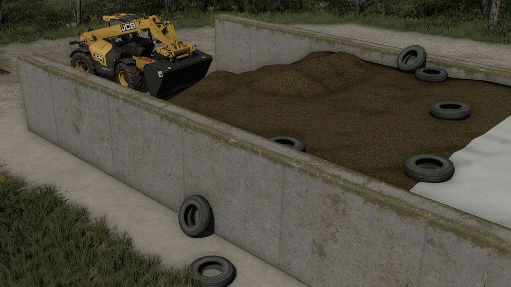 Silo de Bunker Médio v1.0.0.0 – Mod FS22