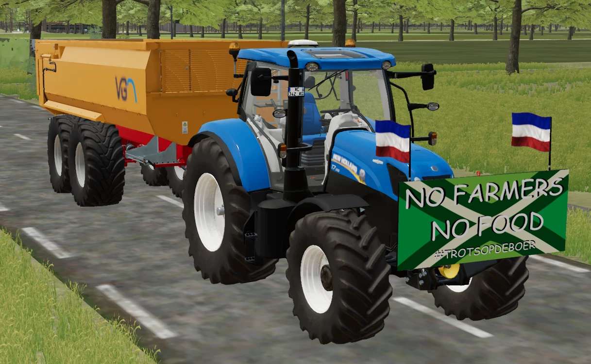 Protest Board Farmers v1.0 – Mod FS22