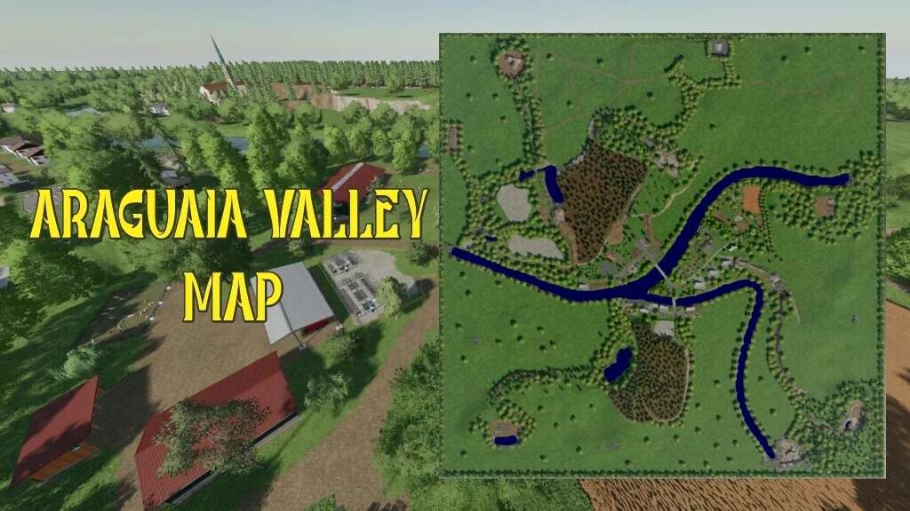 Mapa do Vale do Araguaia v1.0 – Mod FS22