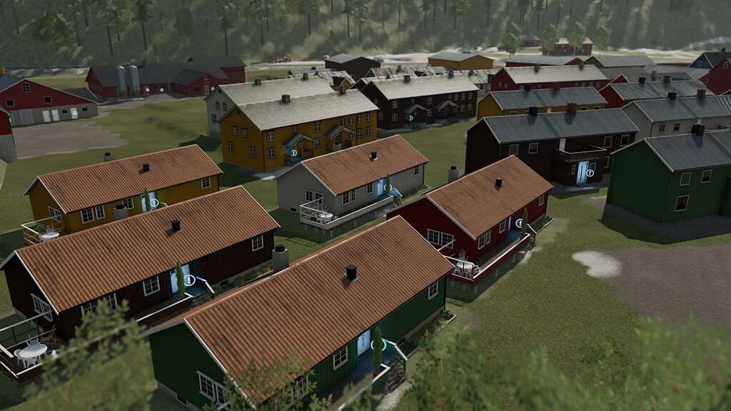 Edifícios da Noruega v1.0.0.1 – FS22 Mod