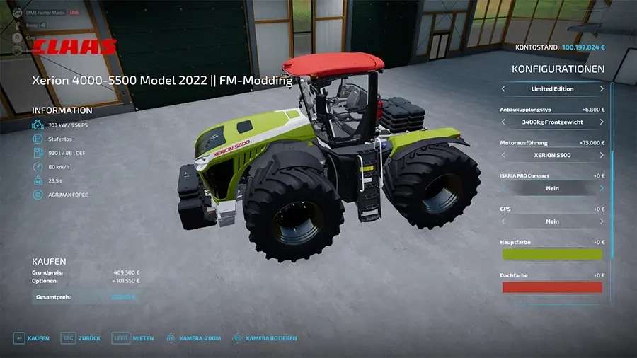 Claas Xerion 5000 Sonderedition v2.0.0.0